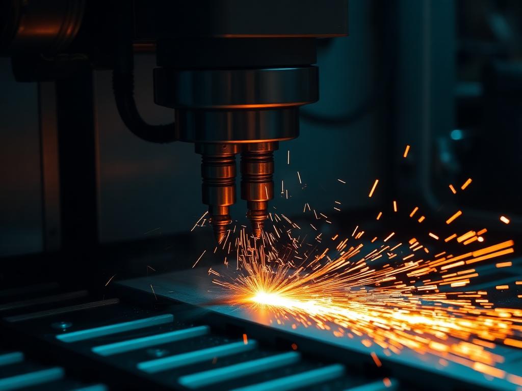 Fresatura CNC di componenti metallici di precisione